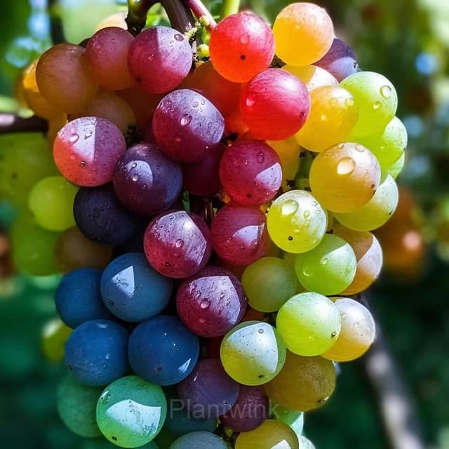 New Rare Rainbow Hybrid Grape Organic - View 1