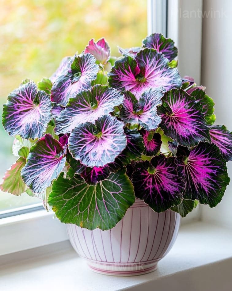 Rare Jewel Begonia Moonlight Seeds - Alt