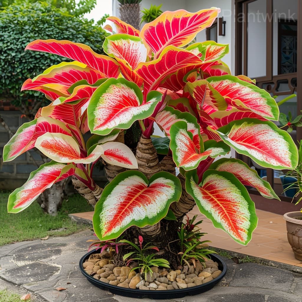 Tropical Style Giant Caladium Seeds - View 1