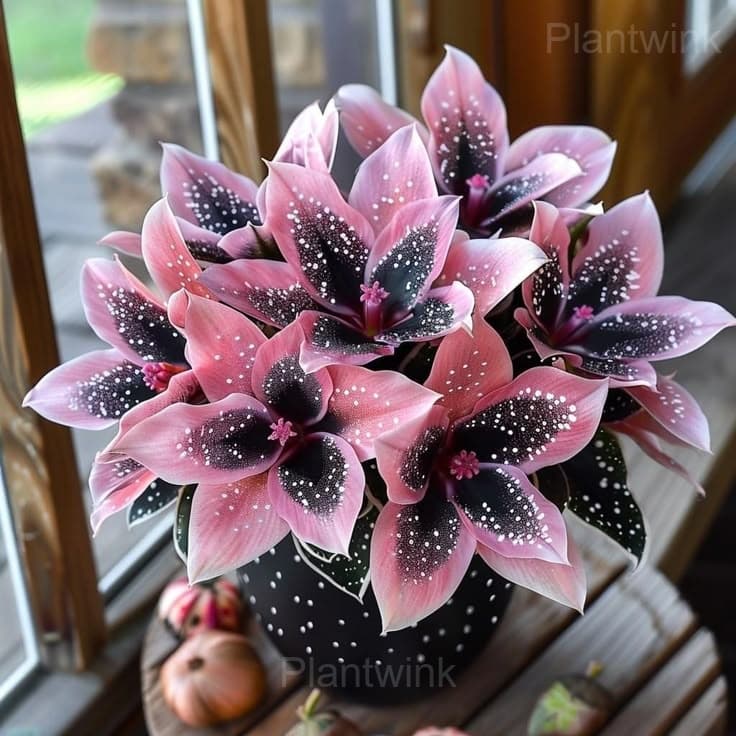 Trailing Begonia Blooms - View 3