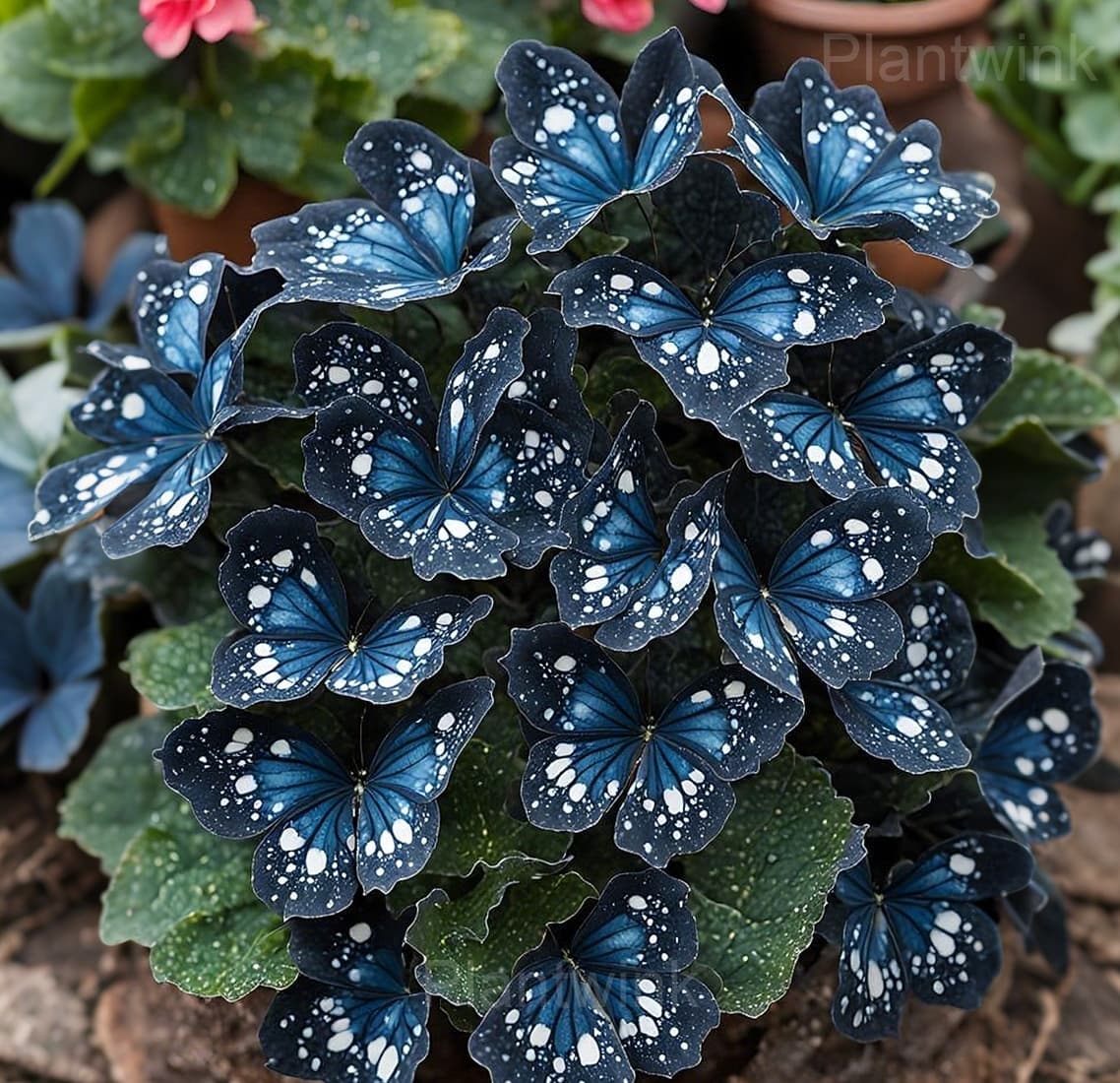 Trailing Begonia Blooms - View 4