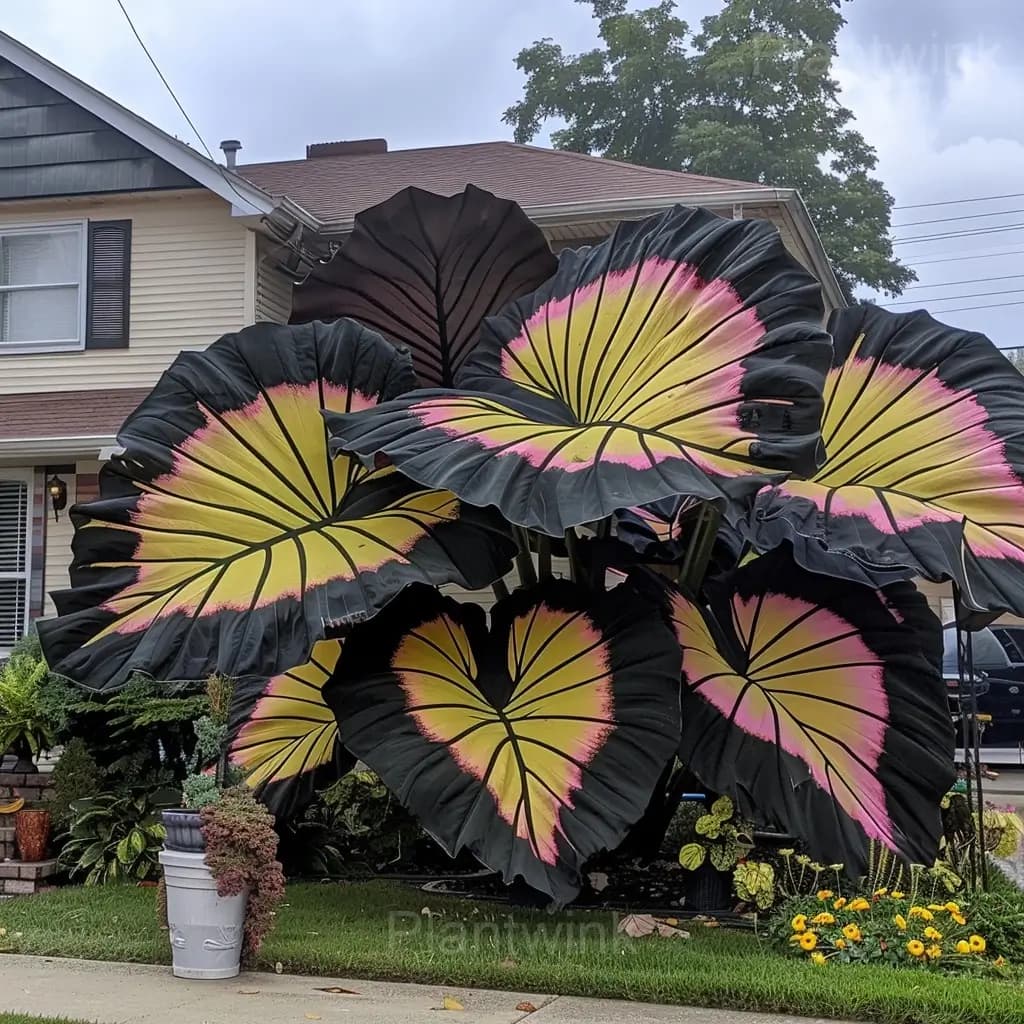 Fancy Leaf Caladium Bulbs - View 3