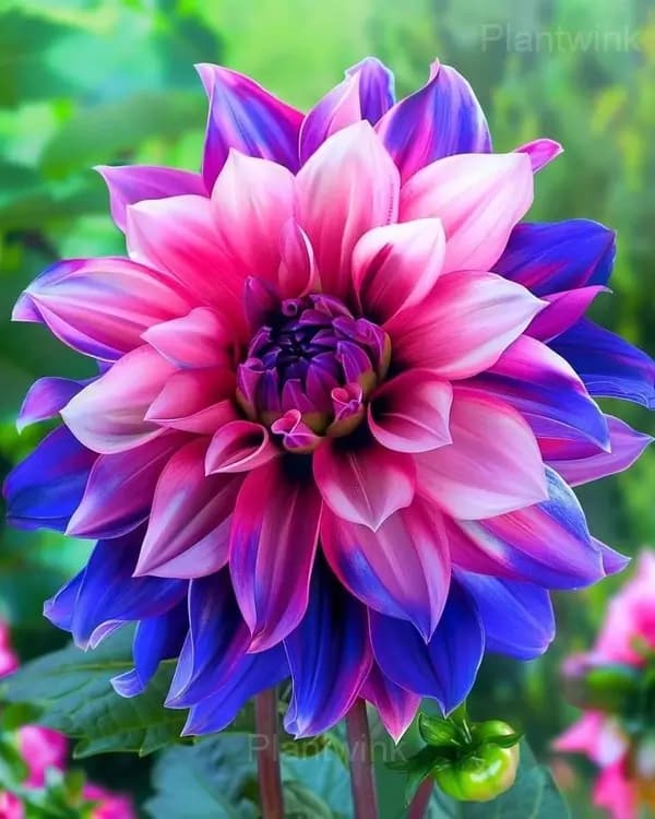 Rare Purple Dahlia Mix Bulbs - View 5