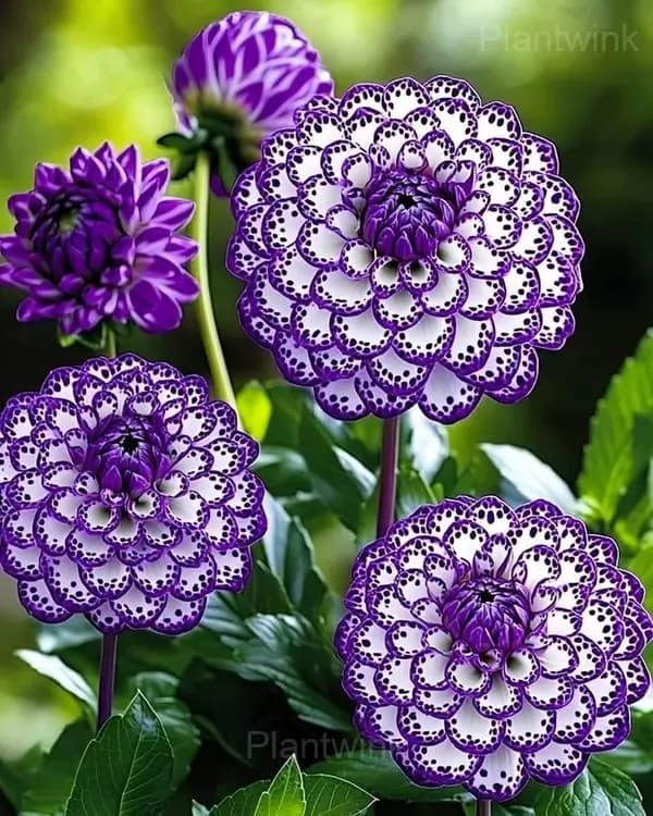 Rare Purple Dahlia Mix Bulbs - View 4
