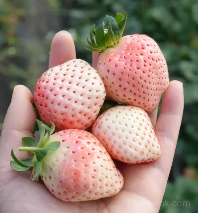 Japanese Awayuki White Strawberry Seeds – Sweet Strawberry Seeds for Home Garden - View 4