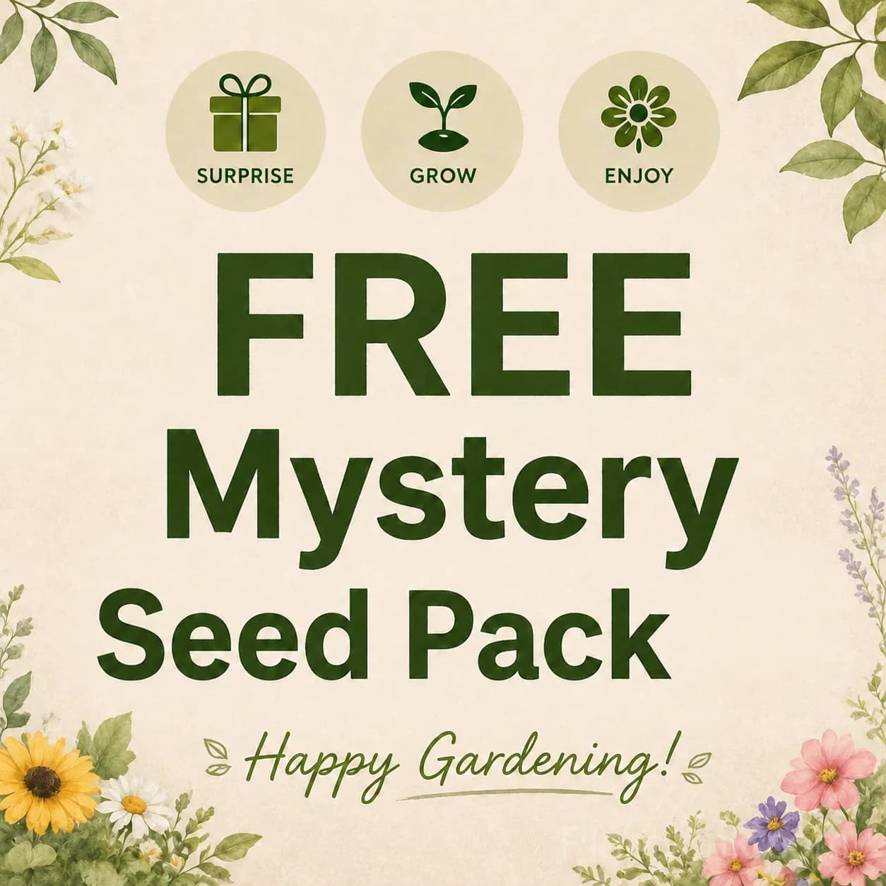 Mystery Seed Pack 🎁 - View 1