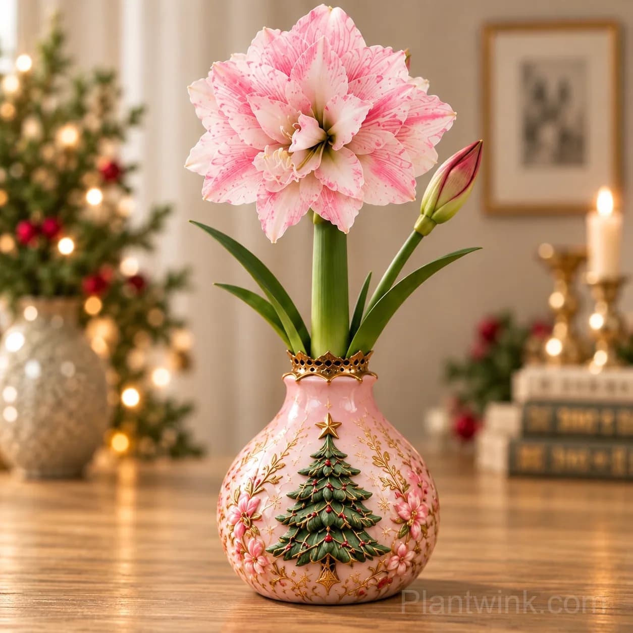 Holiday Waxed Amaryllis Bulbs – No Soil, No Water, Just Watch Them Bloom 🎄🌺 - View 4