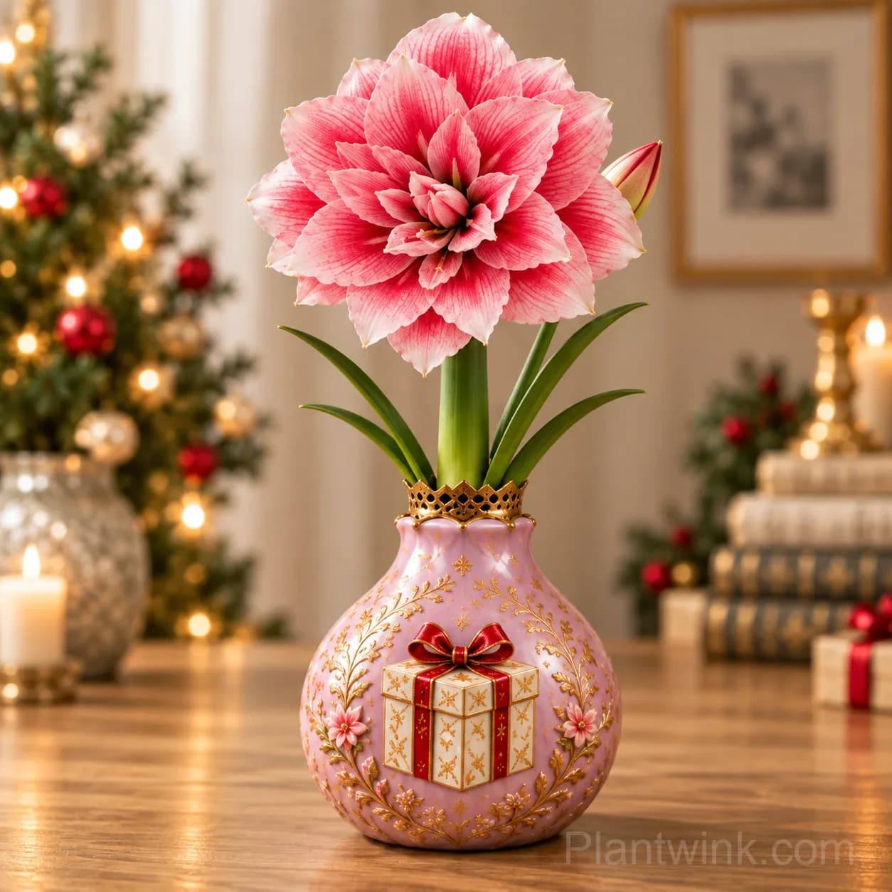Holiday Waxed Amaryllis Bulbs – No Soil, No Water, Just Watch Them Bloom 🎄🌺 - View 6