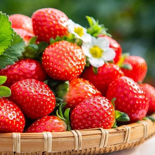Four Seasons Cream Strawberry Seeds—Year-Round Harvest - View 1