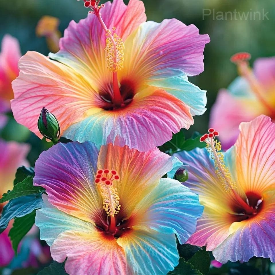 Tropical Hibiscus Mix Seeds - View 4