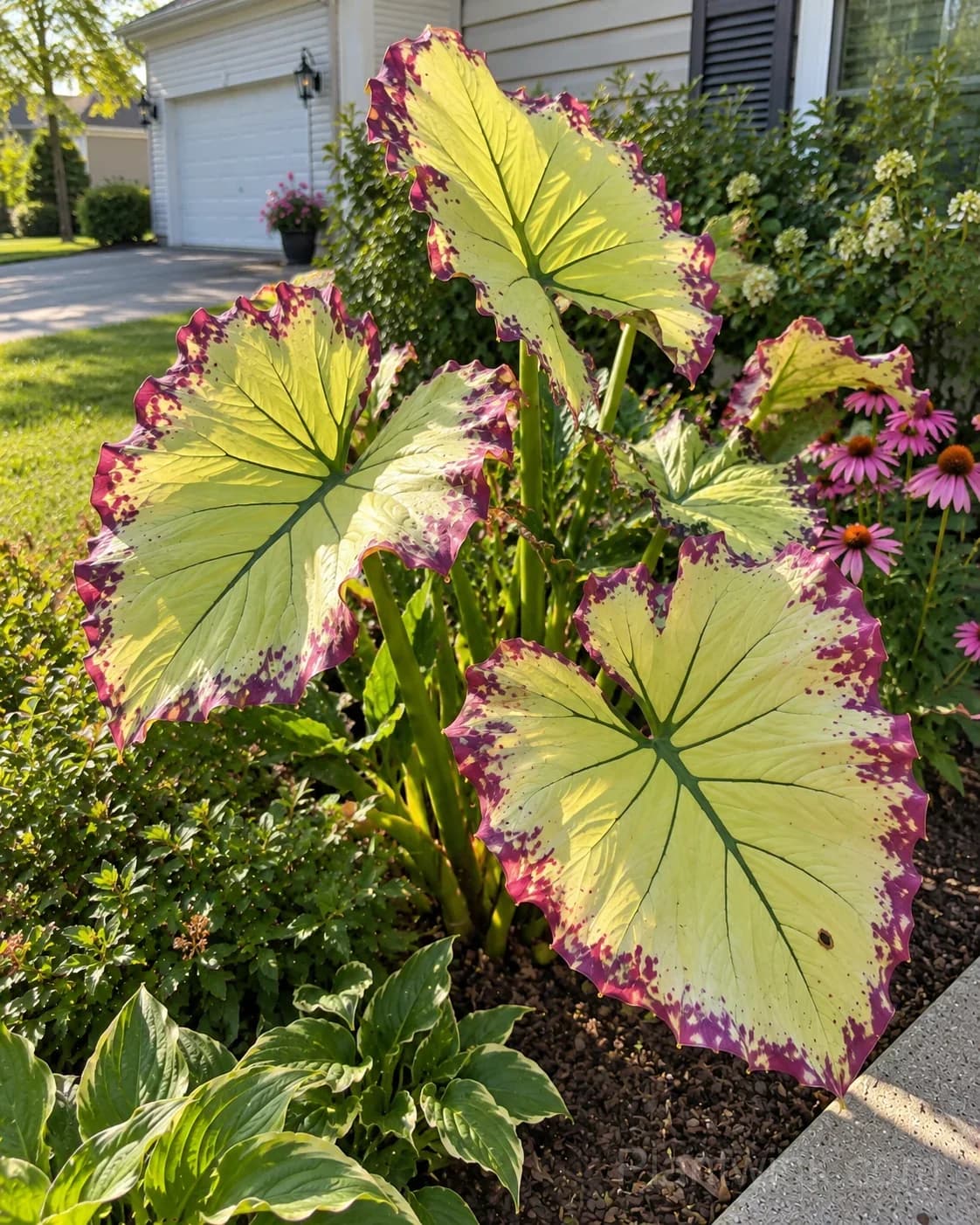 9 Rare Caladium Bulbs – Stunning Colorful Varieties - View 8