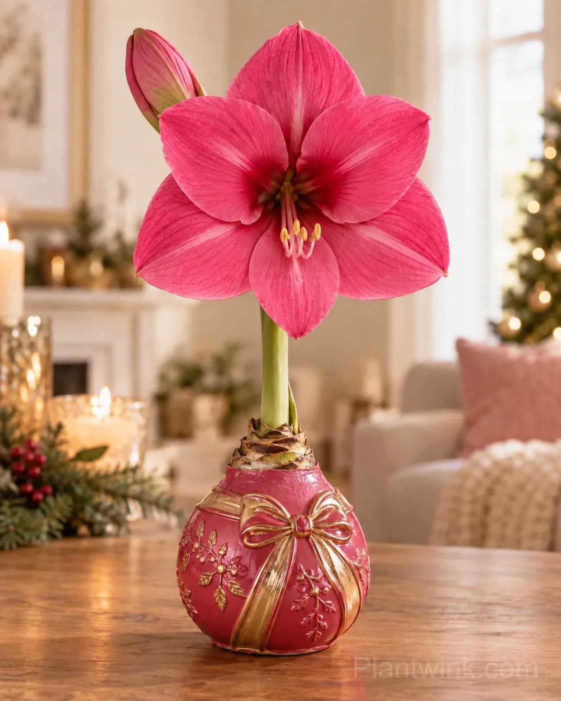 Rare Holiday Waxed Amaryllis Bulbs – 6 Festive Varieties, No Soil or Water Needed - View 13