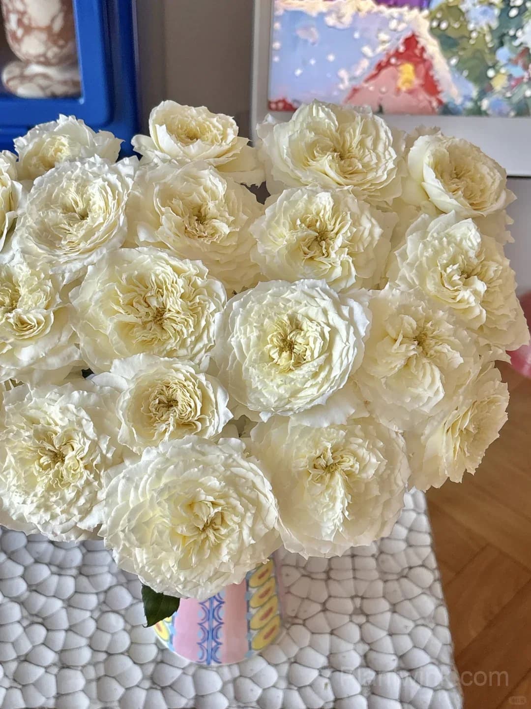 Cream White Rose Seeds – Large Double Blooms, Easy to Grow - View 6