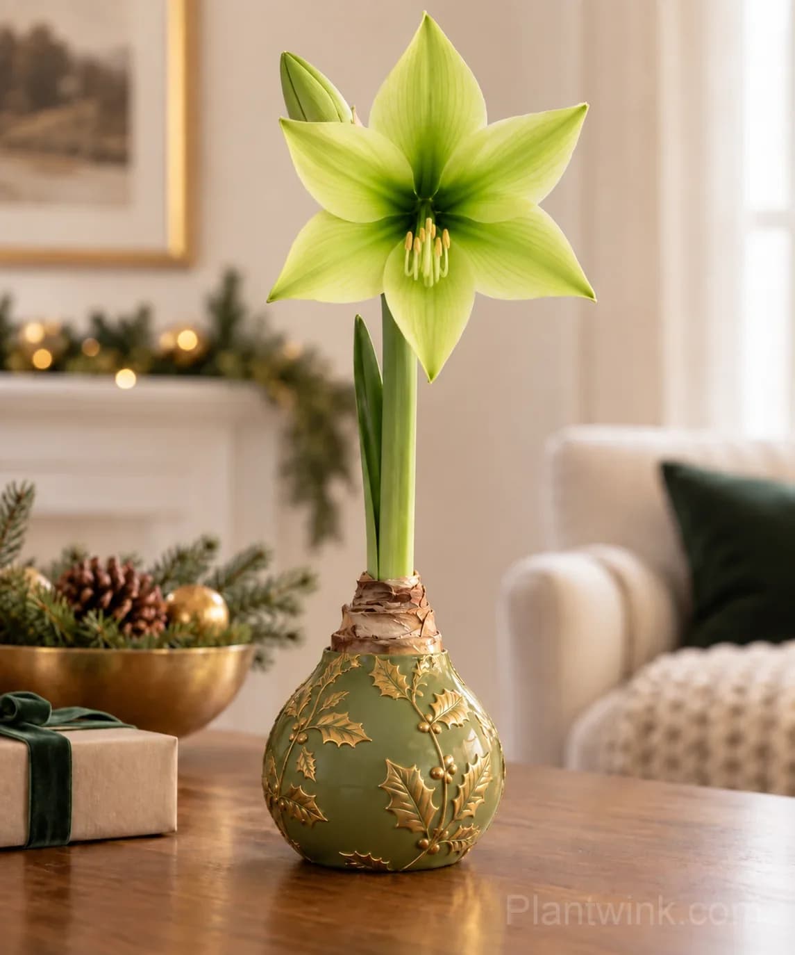Rare Holiday Waxed Amaryllis Bulbs – 6 Festive Varieties, No Soil or Water Needed - View 9