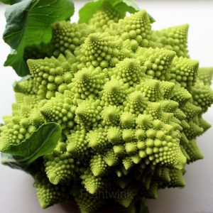 Romanesco Broccoli Seed - 500 Seeds, Green