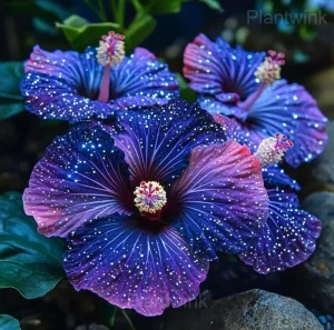 Mystic Hibiscus Sprouts - Purple, 100 Seeds 👍