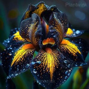 Iris Germanica Seeds - 14⬛🟨, 200 Seeds💗