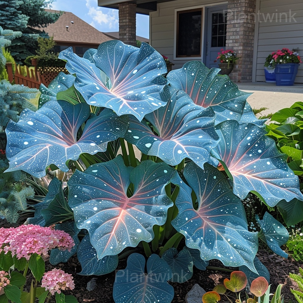 Starry Sky Colored Leaf Caladium Seeds - Image 2