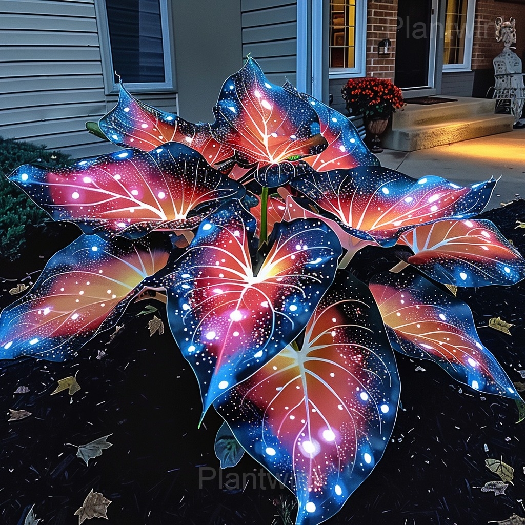 Starry Sky Colored Leaf Caladium Seeds - Image 3