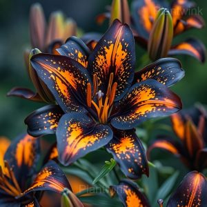 Rare Lily Seeds - 77⬛🟧, 50 Seeds💗