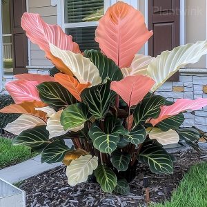 Fancy Leaf Caladium Seeds - 72🟩🟧, 100 Seeds🔥🔥