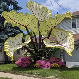 Decorative Leaf Caladium Seeds - 6🟨, 100 Seeds🌱🔥
